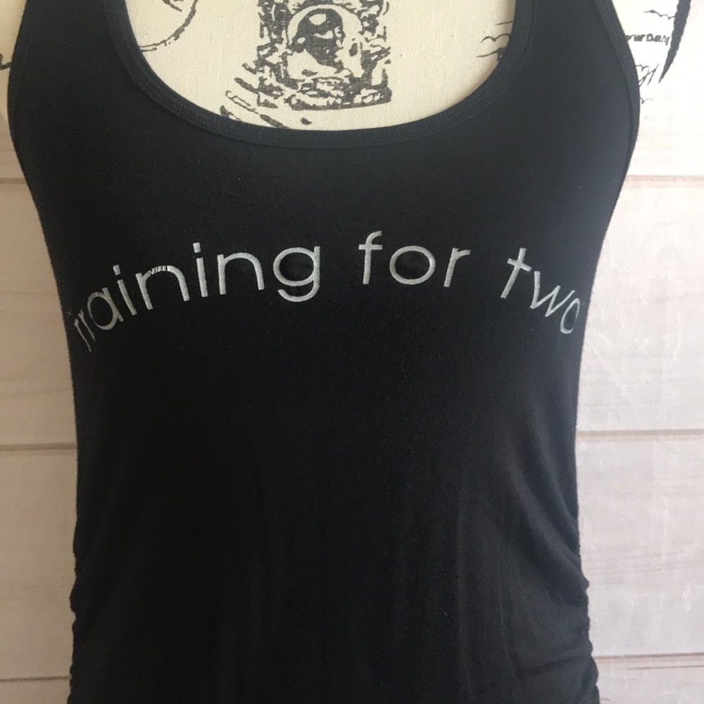 “Training For Two” Racerback Tank - Picture 2 of 8